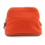 Hermes Pouch cotton Orange Boride pouch mini mini