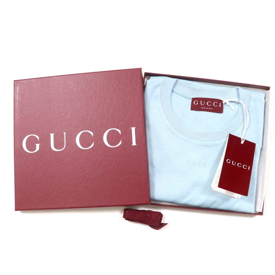 Gucci Short sleeve T-shirt 837965 cotton Light blue M