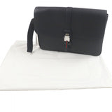 Gucci Clutch bag 816755 leather black Web stripe