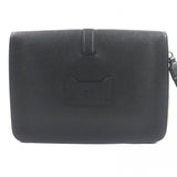 Gucci Clutch bag 816755 leather black Web stripe