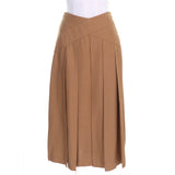 Gucci Long skirt 704101 Rayon Brown type 38