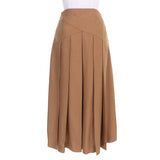 Gucci Long skirt 704101 Rayon Brown type 38