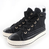 Chanel COCO Mark Canvas and Leather Sneakers