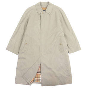 Burberry Stainless collar coat cotton khaki L