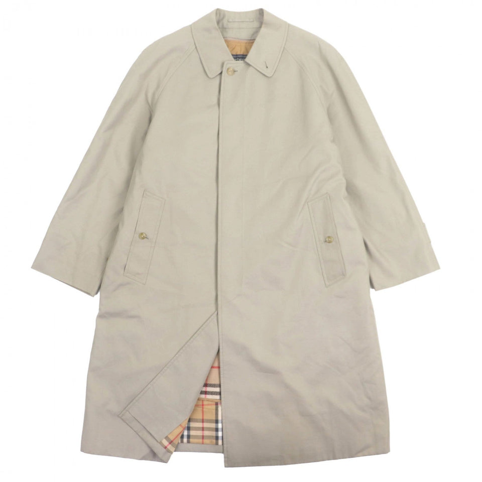 Burberry Stainless collar coat cotton khaki L