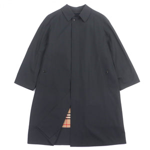 Burberry LONDON Stainless collar coat cotton Charcoal gray L