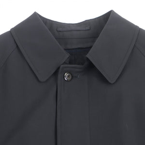 Burberry LONDON Stainless collar coat cotton Charcoal gray L