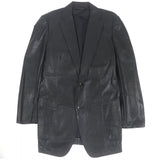 Gucci tailored jacket Sheep leather black 46