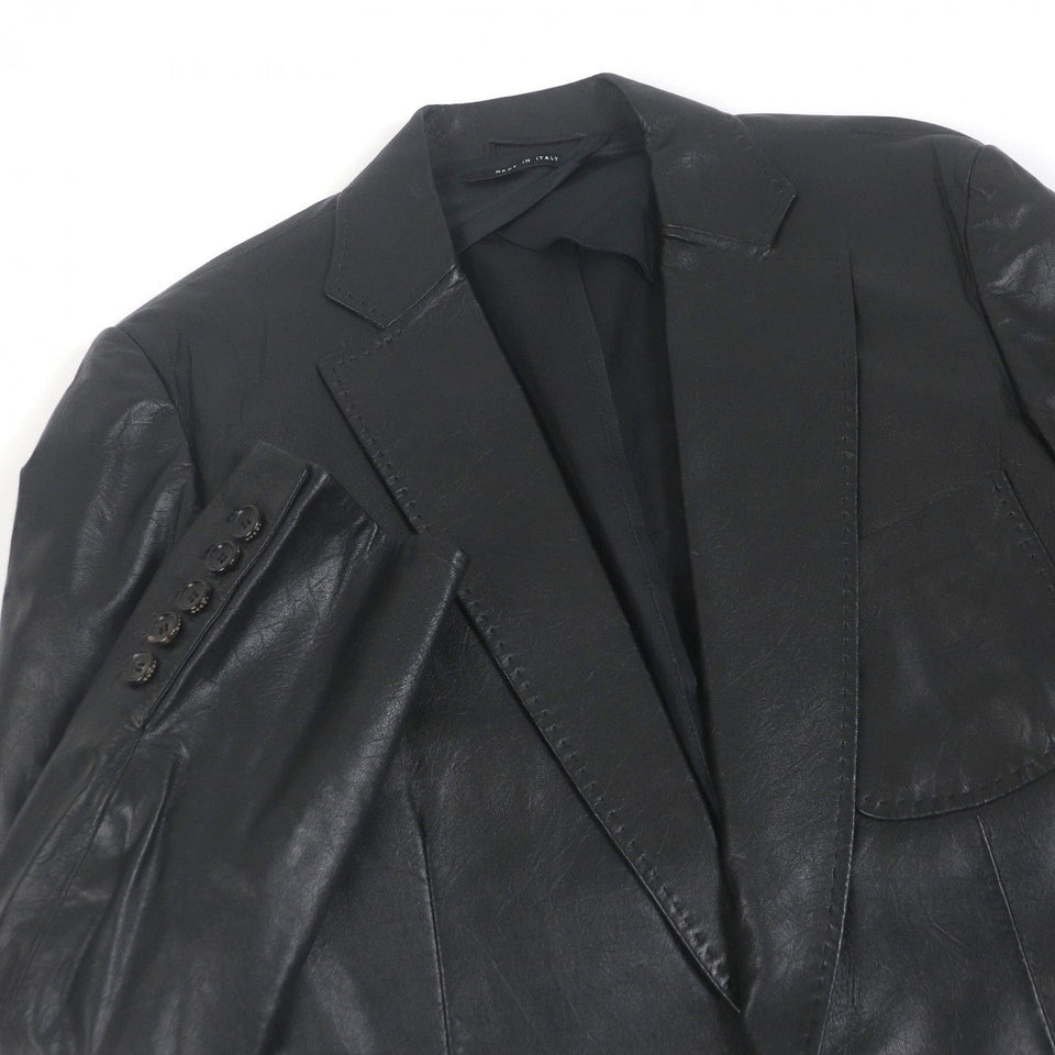 Gucci tailored jacket Sheep leather black 46