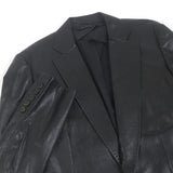 Gucci tailored jacket Sheep leather black 46