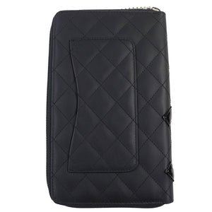 Chanel COCO Mark Round Zip Wallet Organizer