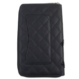 Chanel COCO Mark Round Zip Wallet Organizer