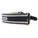 Christian Dior Embroidery Canvas Belt