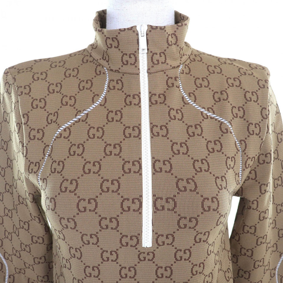 Gucci tops 715524 Nylon Brown M