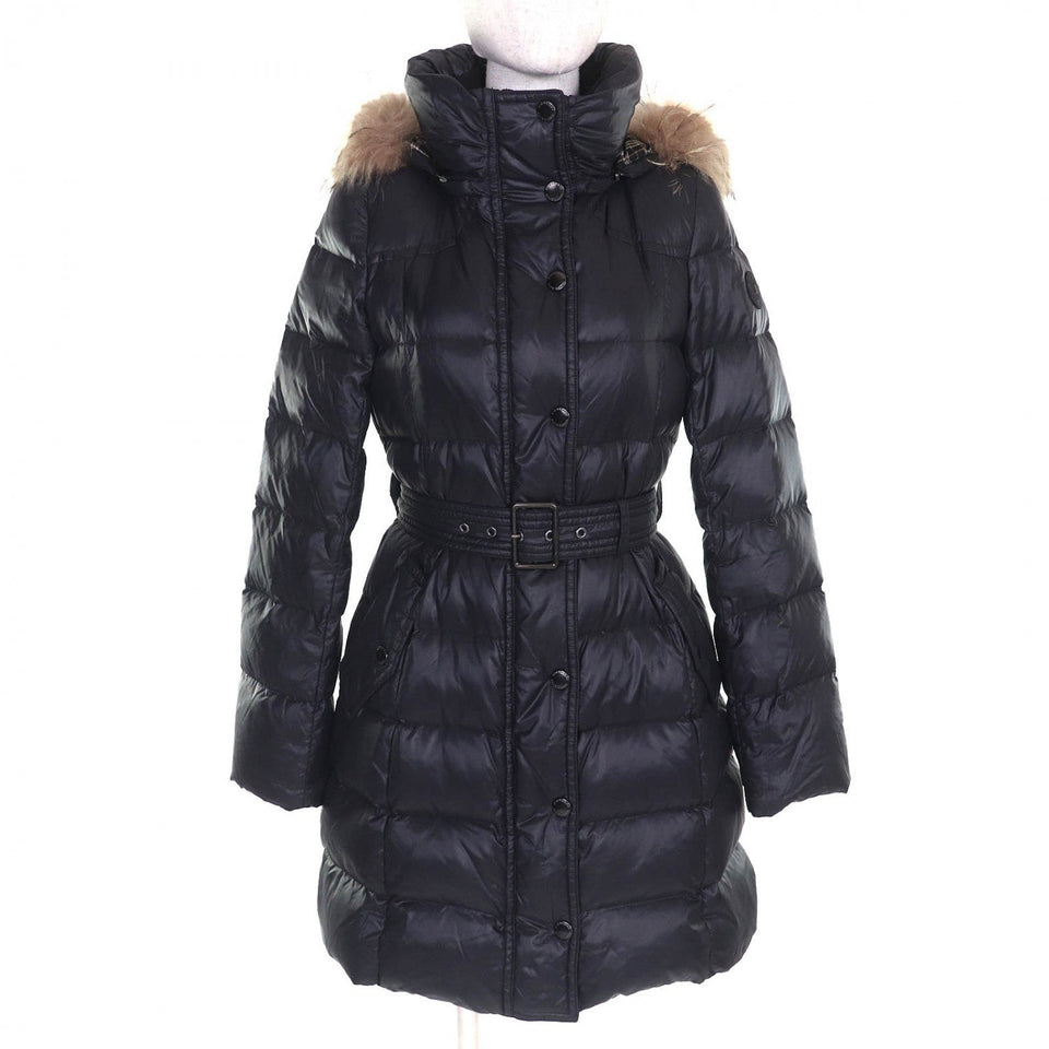 Burberry BLUE LABEL down coat Nylon black 38
