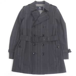 Burberry LONDON trench coat wool charcoal LL