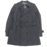 Burberry LONDON trench coat wool charcoal LL