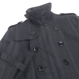 Burberry LONDON trench coat wool charcoal LL