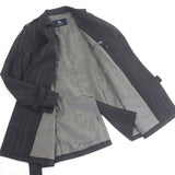 Burberry LONDON trench coat wool charcoal LL
