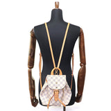 Louis Vuitton Sperone BB Backpack Damier Azur Rucksack White