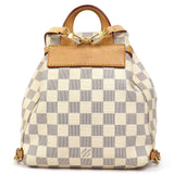 Louis Vuitton Sperone BB Backpack Damier Azur Rucksack White