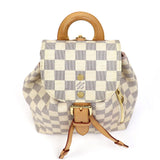 Louis Vuitton Sperone BB Backpack Damier Azur Rucksack White