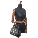 Louis Vuitton Montaigne BB Bicolor Giant Monogram Implant Leather Shoulder Bag