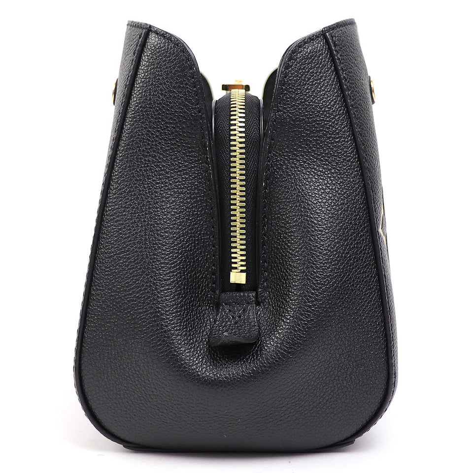 Louis Vuitton Montaigne BB Bicolor Giant Monogram Implant Leather Shoulder Bag