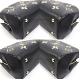 Louis Vuitton Montaigne BB Bicolor Giant Monogram Implant Leather Shoulder Bag