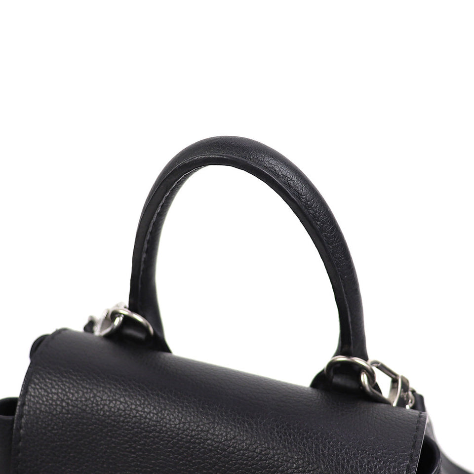Louis Vuitton Lock Me Mini Backpack Noir Taurillon Calfskin Leather