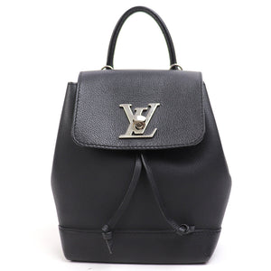 Louis Vuitton Lock Me Mini Backpack Noir Taurillon Calfskin Leather