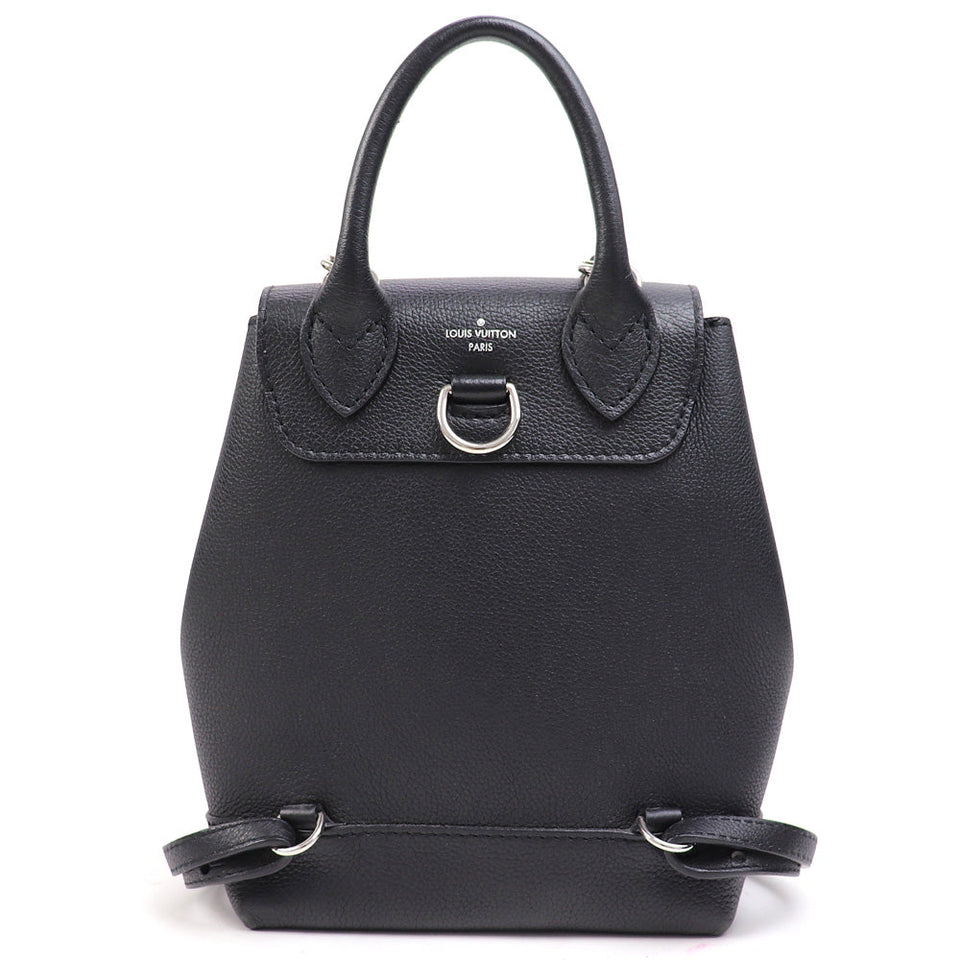 Louis Vuitton Lock Me Mini Backpack Noir Taurillon Calfskin Leather