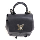 Louis Vuitton Lock Me Mini Backpack Noir Taurillon Calfskin Leather