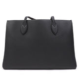 Louis Vuitton Lock Me Shopper Tote Bag Noir Grain Calfskin Leather