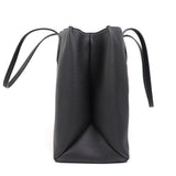 Louis Vuitton Lock Me Shopper Tote Bag Noir Grain Calfskin Leather