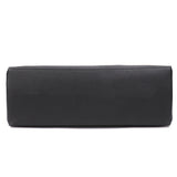 Louis Vuitton Lock Me Shopper Tote Bag Noir Grain Calfskin Leather