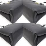 Louis Vuitton Lock Me Shopper Tote Bag Noir Grain Calfskin Leather