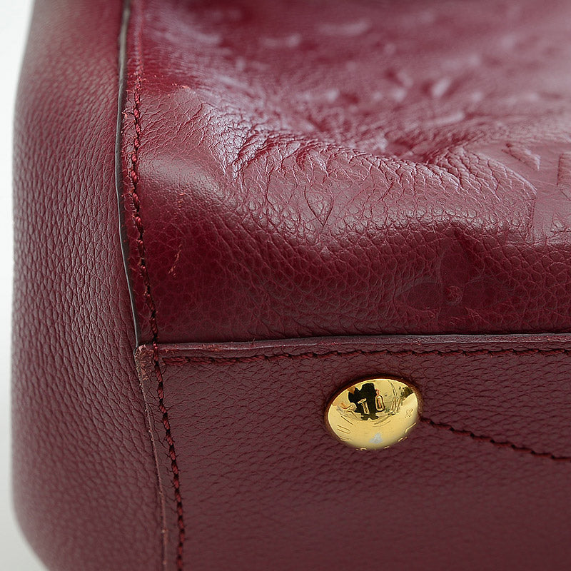Louis Vuitton Monogram Emplant Montaigne MM 2Way Shoulder Bag