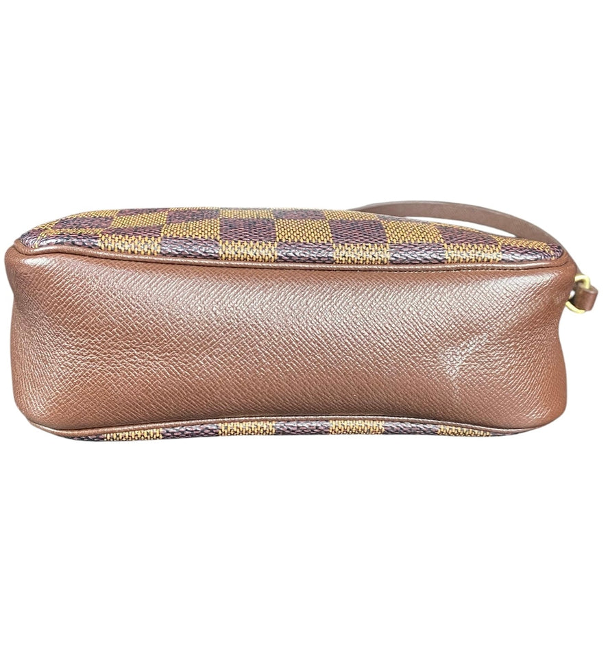 Louis Vuitton Damier Ebene Trousse Mini Pochette Bag