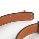 Hermes Kelly 18 Belt Black Epsom - Stamp X