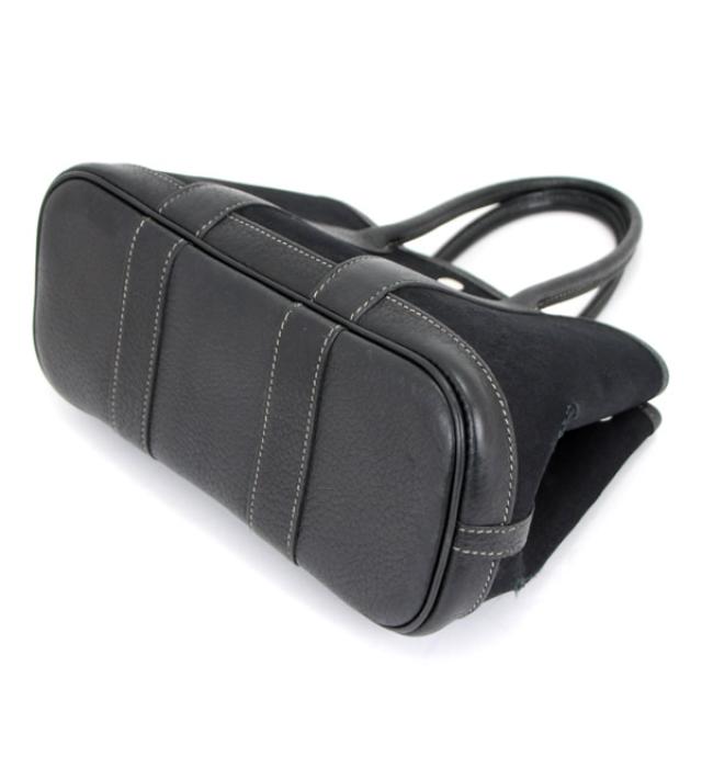 Hermes Garden Party TTPM Black Tote Bag H Engraved