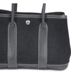 Hermes Garden Party TTPM Black Tote Bag H Engraved