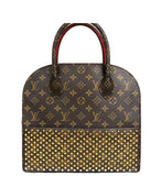 Louis Vuitton Louboutin Collaboration Iconoclast Handbag Monogram Studs Harako