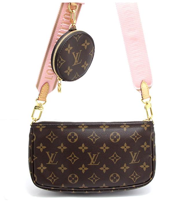 Louis Vuitton Multi Pochette Accessoires Monogram Brown Shoulder Bag