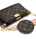 Louis Vuitton Multi Pochette Accessoires Monogram Brown Shoulder Bag