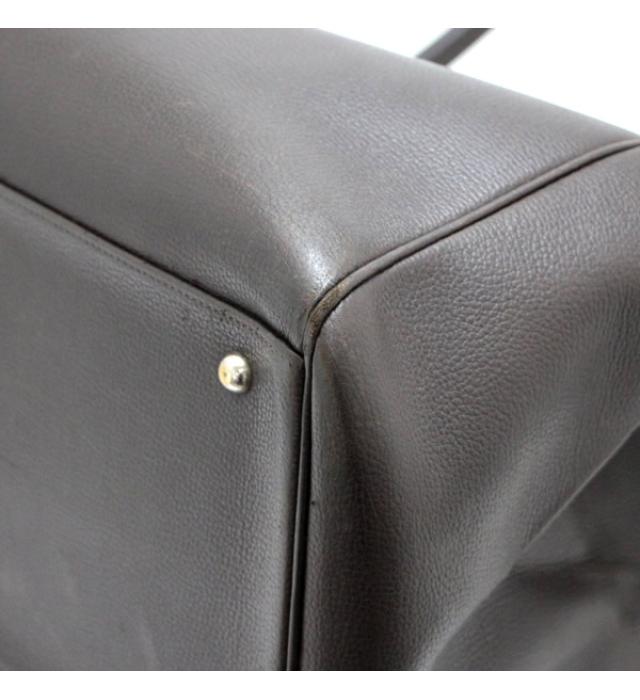 Hermes Paris Ribbon Bay 50 Boston Bag Brown J Engraved