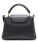 Louis Vuitton Capucine BB 2way Shoulder Bag Leather Black