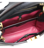 Louis Vuitton Capucine BB 2way Shoulder Bag Leather Black