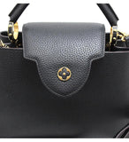 Louis Vuitton Capucine BB 2way Shoulder Bag Leather Black