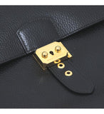 Hermes Sac Adépeche 38 Ardennes Black Briefcase Bag □C Engraved
